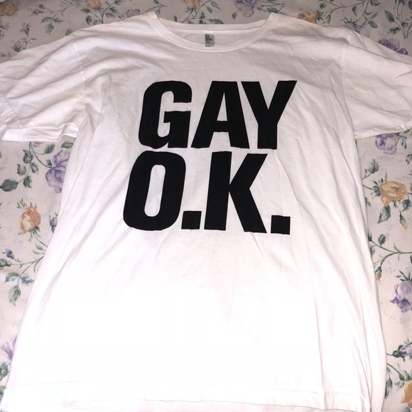 American Apparel Other - BOGO🌹Gay O.K. 🏳️‍🌈Graphic tee